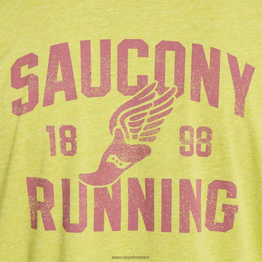 Saucony Rested T-Shirt TX0L64355 Arroyo Heather Graphic