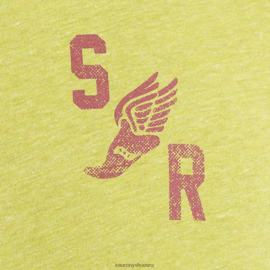 Saucony Rested T-Shirt TX0L64355 Arroyo Heather Graphic