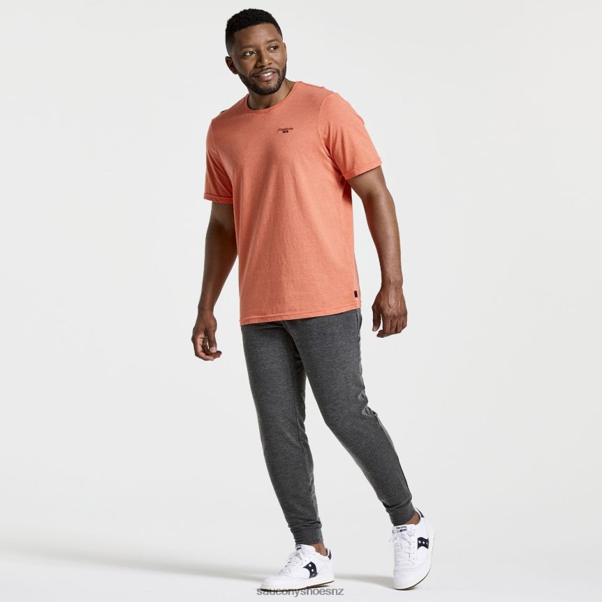 Saucony Rested T-Shirt TX0L64356 Ember Heather