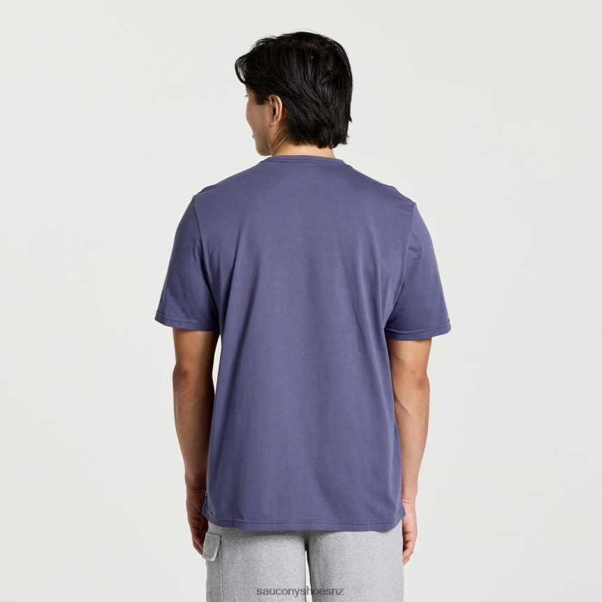 Saucony Rested T-Shirt TX0L64357 Horizon Heather Graphic