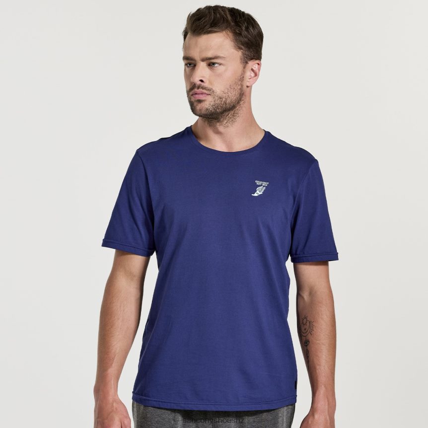 Saucony Rested T-Shirt TX0L64359 Sodalite