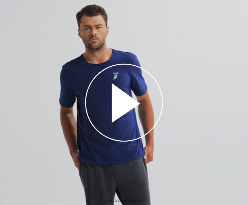 Saucony Rested T-Shirt TX0L64359 Sodalite