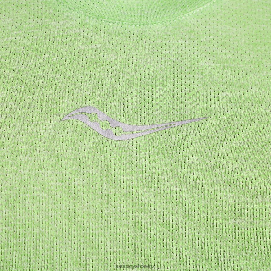 Saucony Stopwatch Graphic Singlet TX0L64365 Invader Heather Graphic