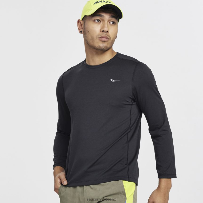 Saucony Stopwatch Long Sleeve TX0L64337 Black