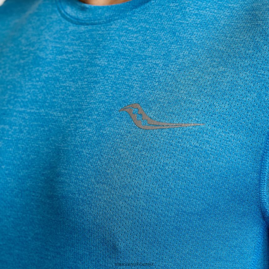 Saucony Stopwatch Long Sleeve TX0L64339 Azure Heather