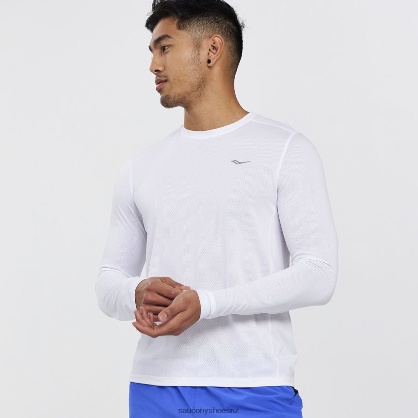 Saucony Stopwatch Long Sleeve TX0L64343 White