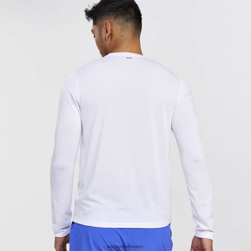 Saucony Stopwatch Long Sleeve TX0L64343 White
