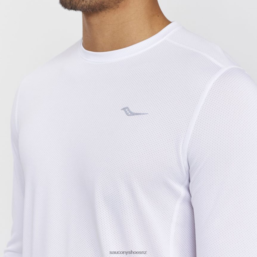 Saucony Stopwatch Long Sleeve TX0L64343 White