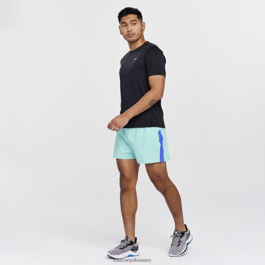 Saucony Stopwatch Short Sleeve TX0L64321 Black