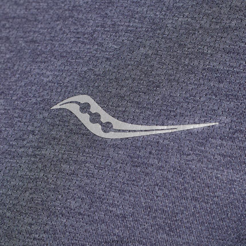 Saucony Stopwatch Short Sleeve TX0L64323 Horizon Heather