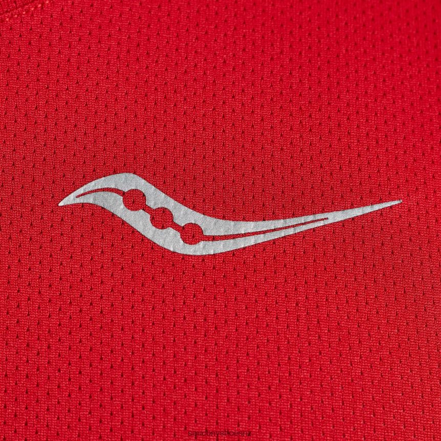 Saucony Stopwatch Singlet TX0L64305 Poppy