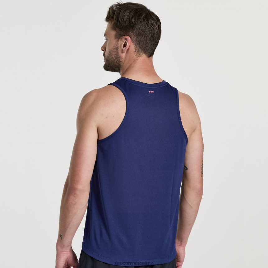 Saucony Stopwatch Singlet TX0L64311 Sodalite