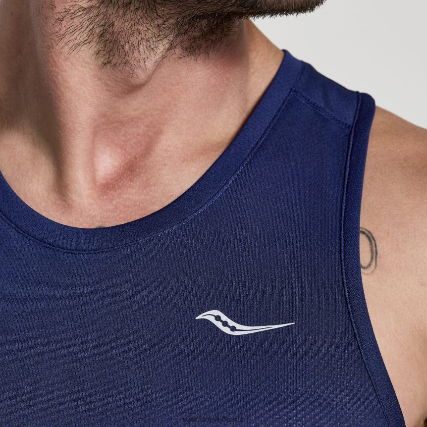 Saucony Stopwatch Singlet TX0L64311 Sodalite