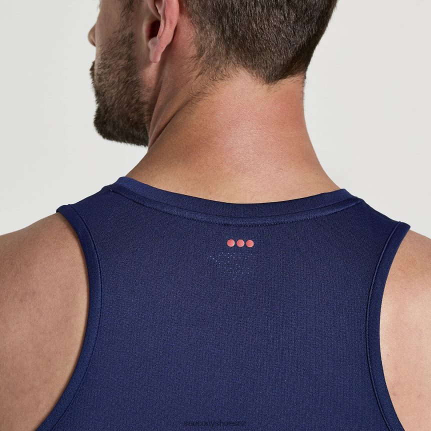 Saucony Stopwatch Singlet TX0L64311 Sodalite