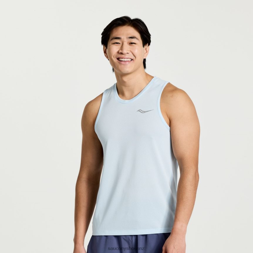 Saucony Stopwatch Singlet TX0L64312 Vapor