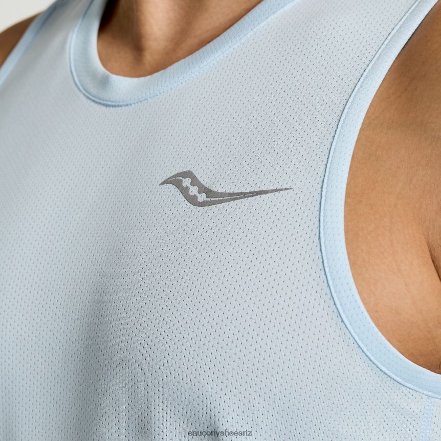 Saucony Stopwatch Singlet TX0L64312 Vapor