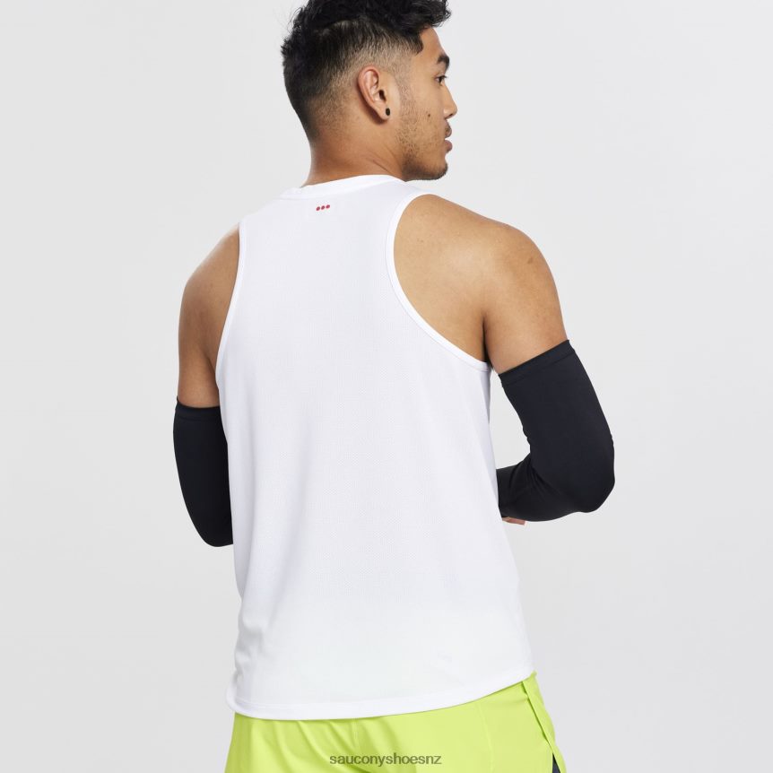 Saucony Stopwatch Singlet TX0L64314 White