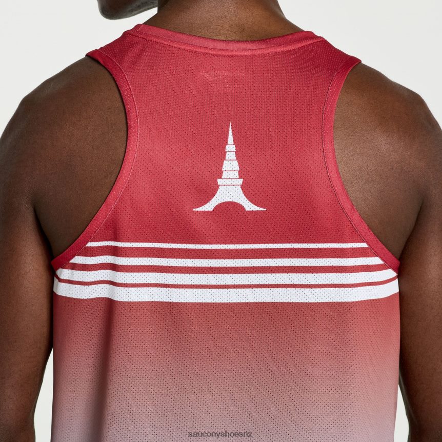 Saucony Tokyo Stopwatch Singlet TX0L64329 Tokyo 2023