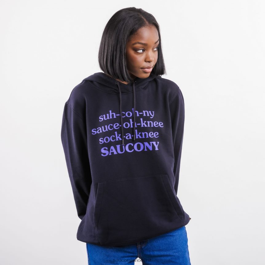 Saucony X Frank Cooke Rested Hoodie TX0L64361 Black