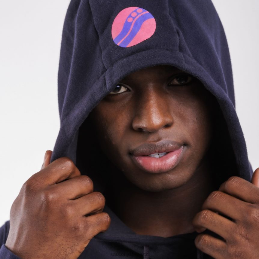 Saucony X Frank Cooke Rested Hoodie TX0L64361 Black