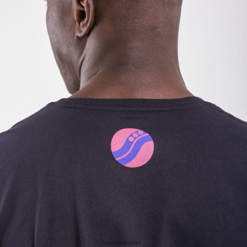 Saucony X Frank Cooke Rested T-Shirt TX0L64350 Black