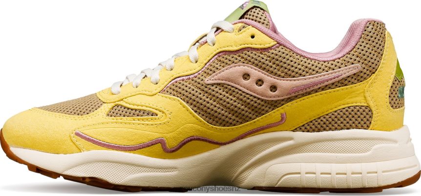 Saucony 3D Grid Hurricane Mushroom TX0L64180 Tan/Light Yellow