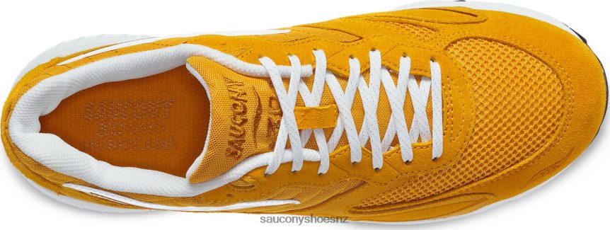 Saucony 3D Grid Hurricane TX0L64198 Mustard/White