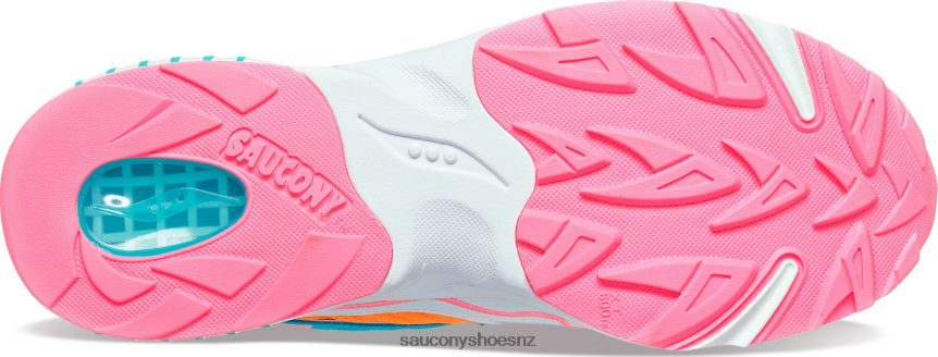 Saucony 3D Grid Hurricane TX0L64200 White/Orange