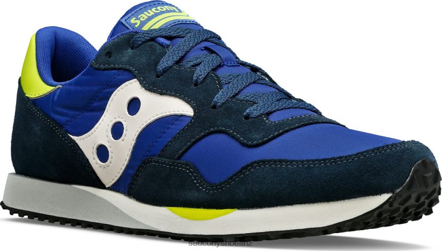 Saucony DXN Trainer TX0L64182 Blue/White/Lime