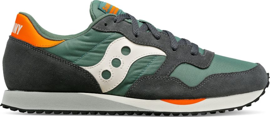 Saucony DXN Trainer TX0L64184 Green/White/Orange