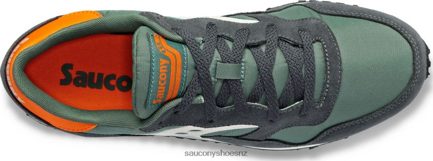 Saucony DXN Trainer TX0L64184 Green/White/Orange
