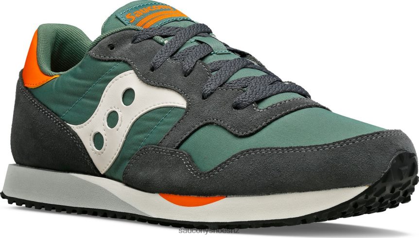 Saucony DXN Trainer TX0L64184 Green/White/Orange