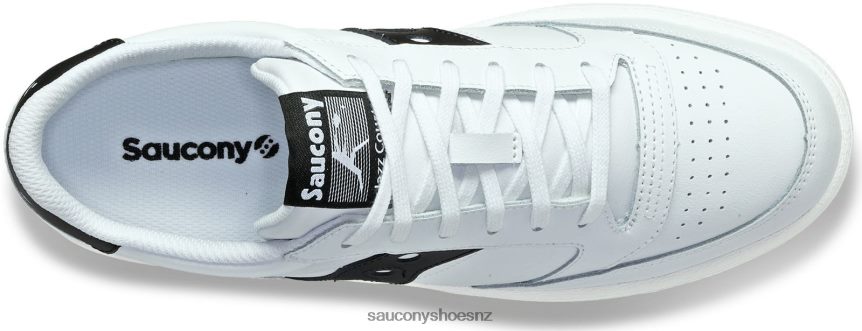 Saucony Jazz Court PU TX0L64236 White/Black
