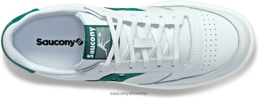 Saucony Jazz Court PU TX0L64237 White/Green