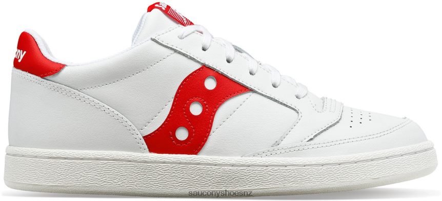 Saucony Jazz Court PU TX0L64239 White/Red