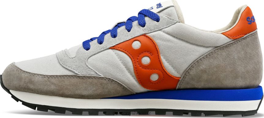 Saucony Jazz Original Stonewash TX0L64213 Grey/Rust