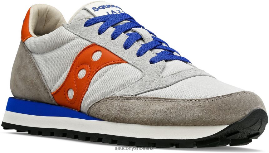 Saucony Jazz Original Stonewash TX0L64213 Grey/Rust