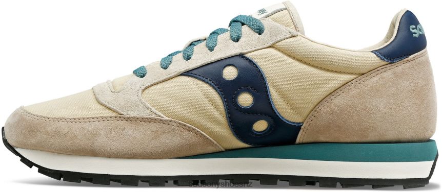 Saucony Jazz Original Stonewash TX0L64214 Tan/Navy