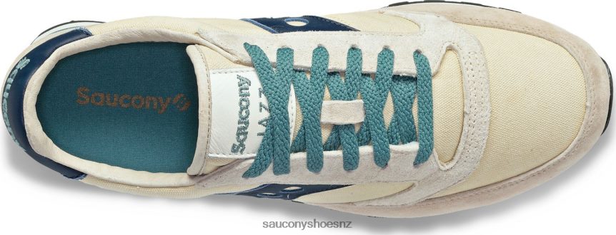 Saucony Jazz Original Stonewash TX0L64214 Tan/Navy