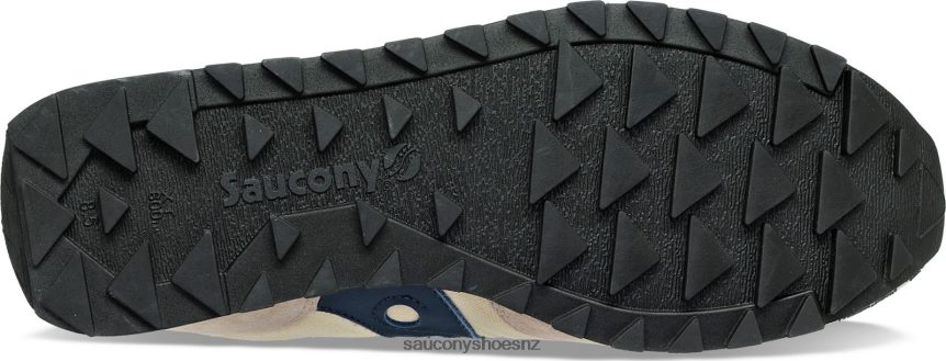 Saucony Jazz Original Stonewash TX0L64214 Tan/Navy
