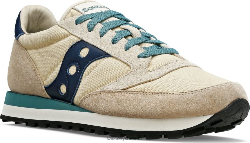 Saucony Jazz Original Stonewash TX0L64214 Tan/Navy