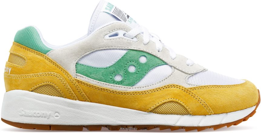 Saucony Shadow 6000 TX0L64228 White/Yellow/Green