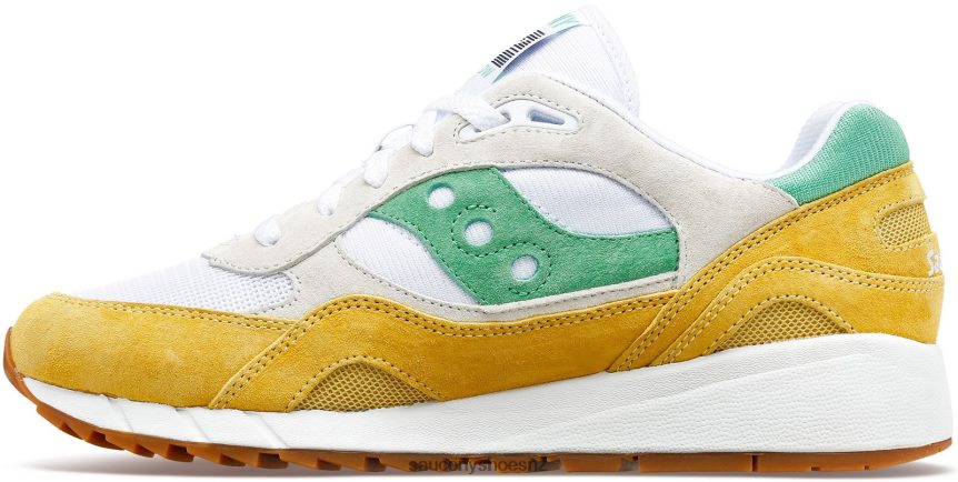 Saucony Shadow 6000 TX0L64228 White/Yellow/Green