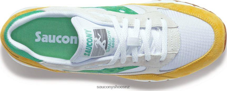 Saucony Shadow 6000 TX0L64228 White/Yellow/Green