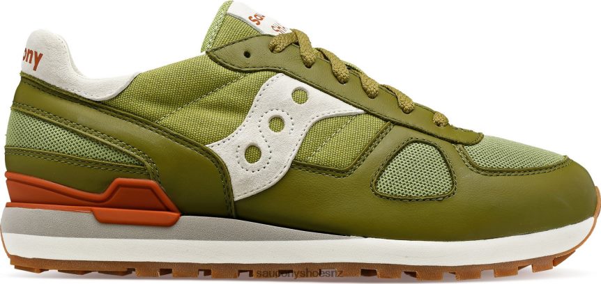 Saucony Shadow Original TX0L64257 Olive/White
