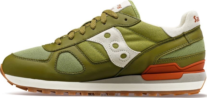 Saucony Shadow Original TX0L64257 Olive/White