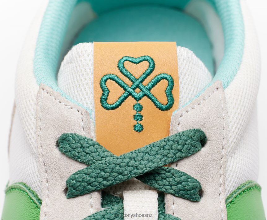 Saucony Shamrock Jazz 81 TX0L64241 White/Green