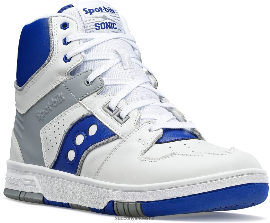 Saucony Spot-Bilt Sonic Hi TX0L64191 White/Royal