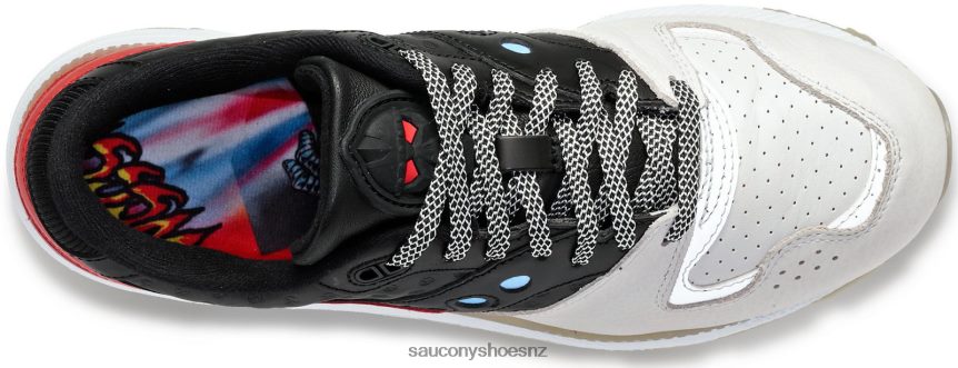 Saucony X Czarface Azura TX0L64295 White/Black/Red