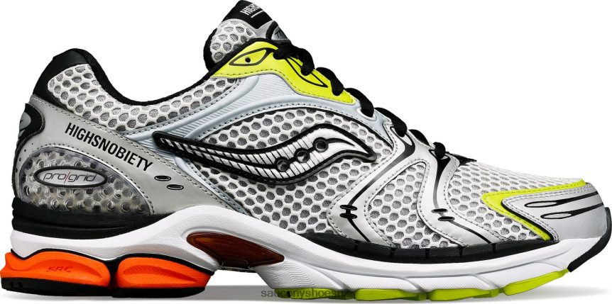 Saucony X Highsnobiety ProGrid Triumph 4 TX0L64290 Silver Multi